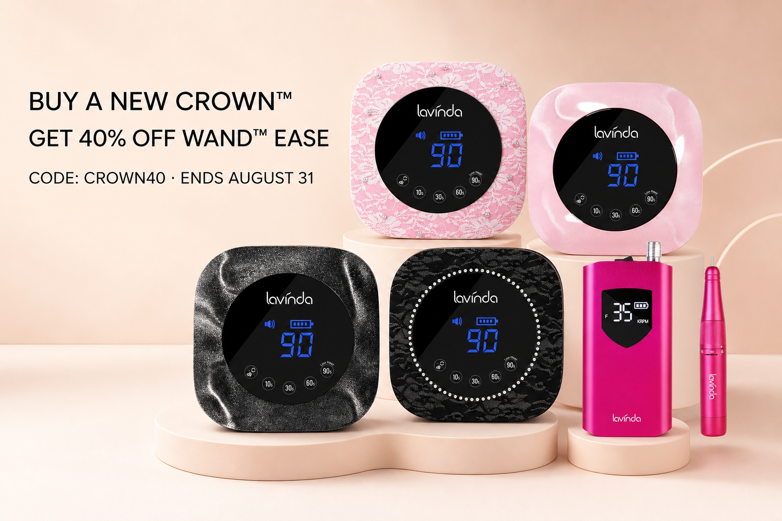 Complete Your Nail Station and Save 40% on Wand™ Ease