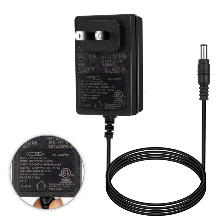 The 24V Adapter – For Plug-In Lamps & Dust Collectors