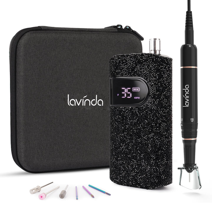 Lavinda Electric Nail Drill Kit for Acrylic Gel Nails