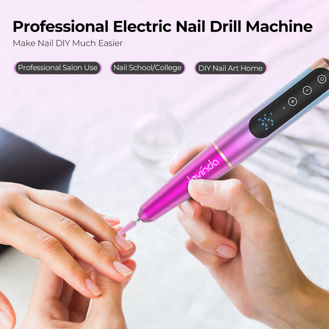 Mini-Portable Electric Nail Drill Professional Efile for Acrylic Nails