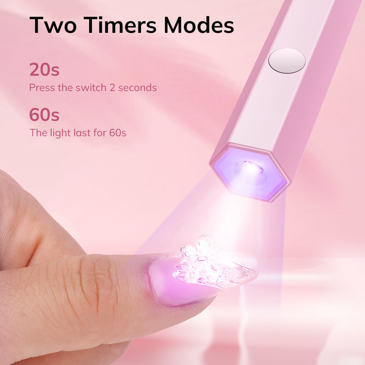 Lavinda Mini Handheld UV Nail Lamp