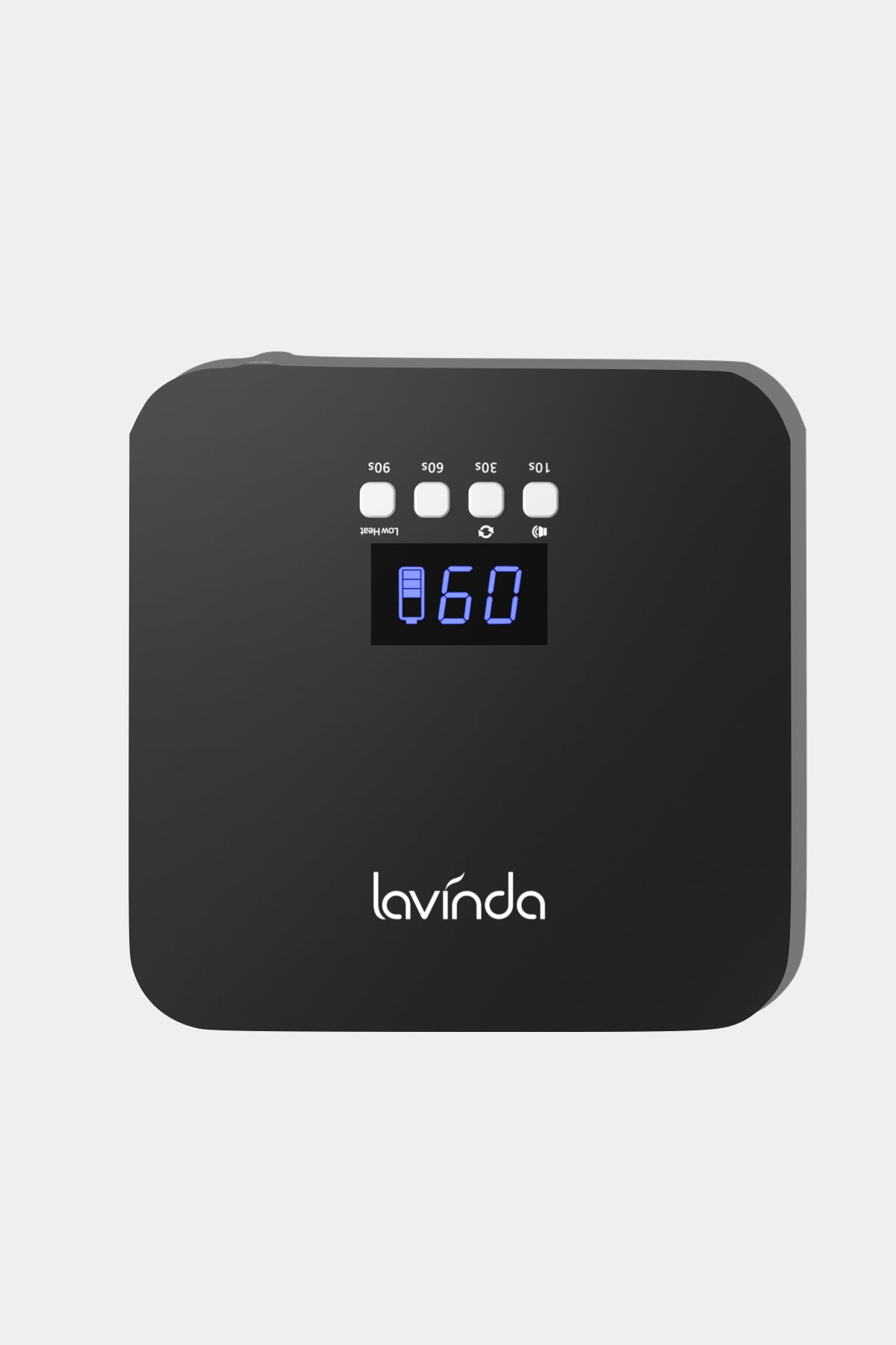 NovaGlow Nail Lamp - Black - 48W Rechargeable UV/LED