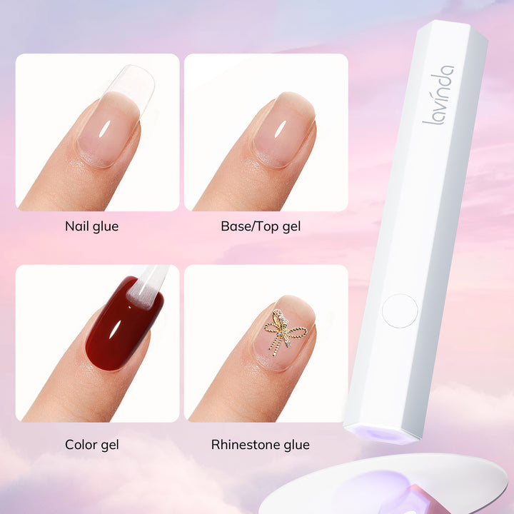 Lavinda Mini Handheld UV Nail Lamp