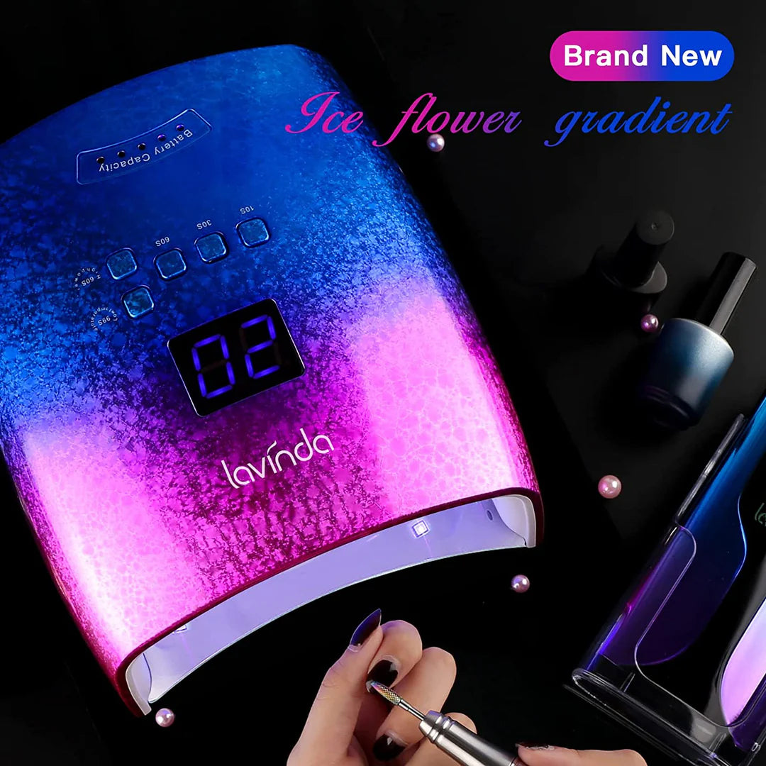 S1-48W Rechargeable UV/LED Nail Lamp