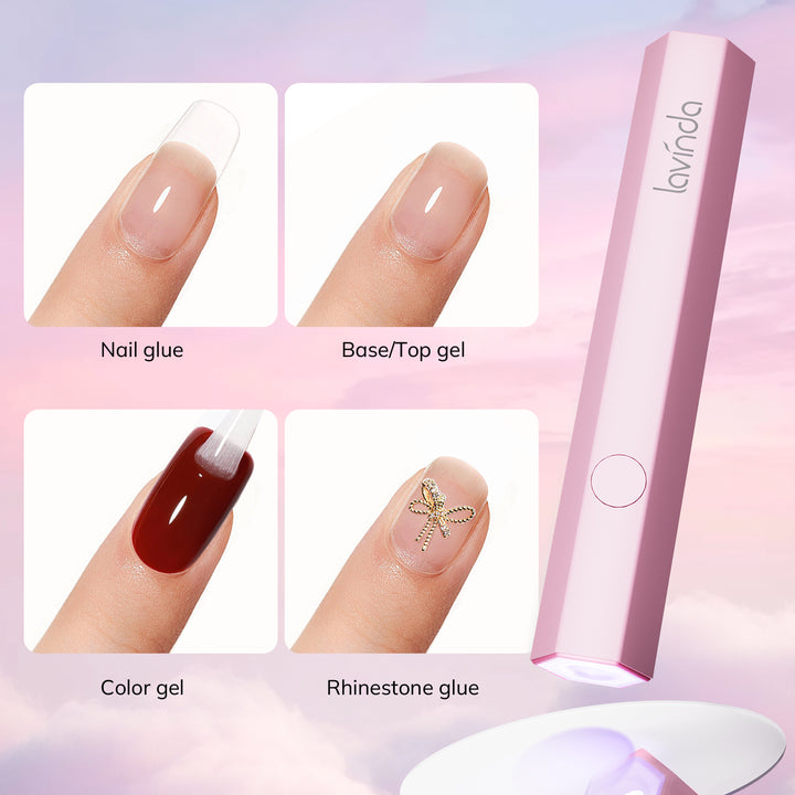 Lavinda Mini Handheld UV Nail Lamp