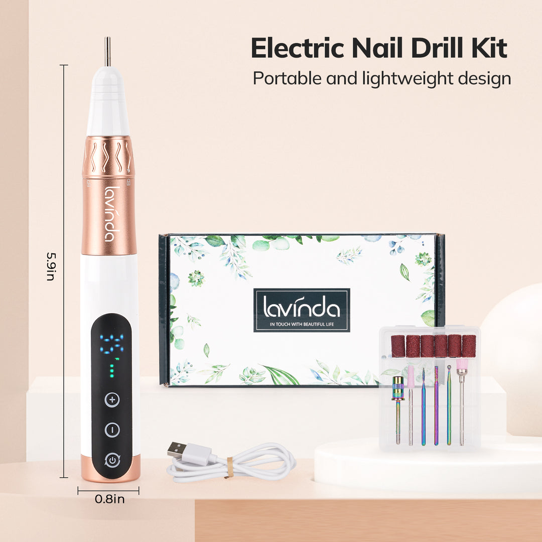 Mini-Cordless Electric Nail Drill