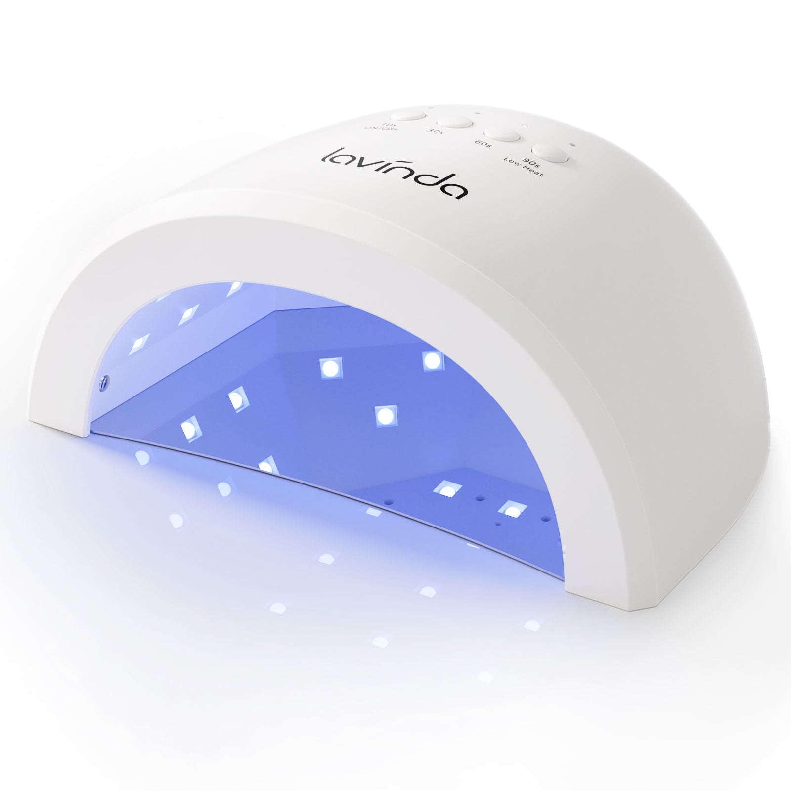 Glow Lite Nail Lamp - White - 48W Plug-in UV/LED