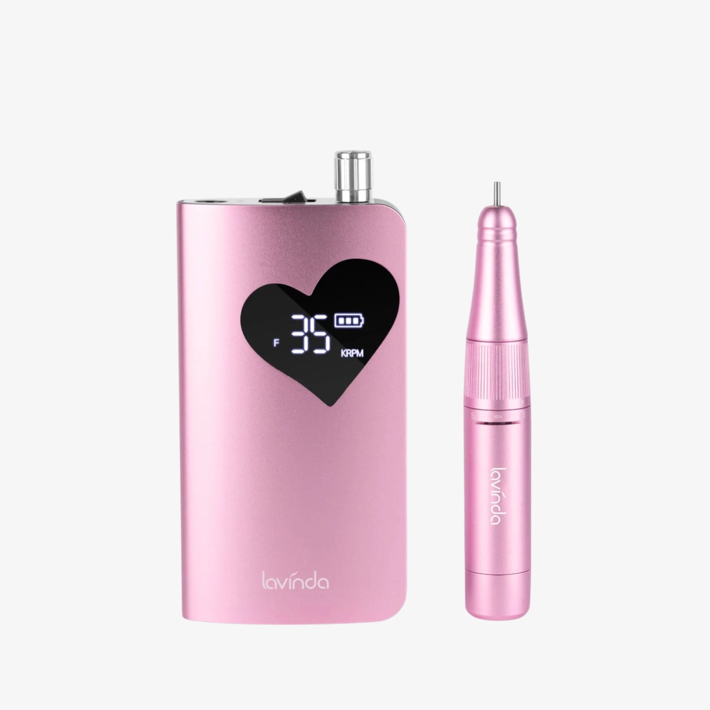 Wand™ Air Nail Drill - Pink - 35,000 RPM Rechargeable – Lavinda