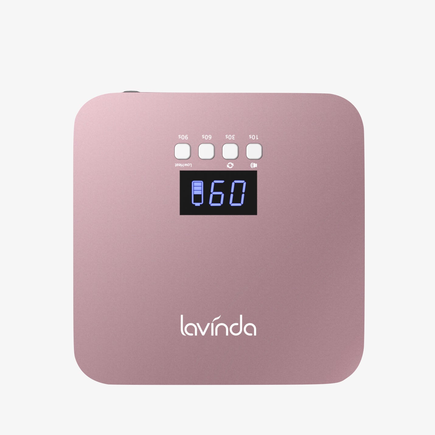 NovaGlow™ Nail Lamp - Rose Gold - 48W Rechargeable UV/LED