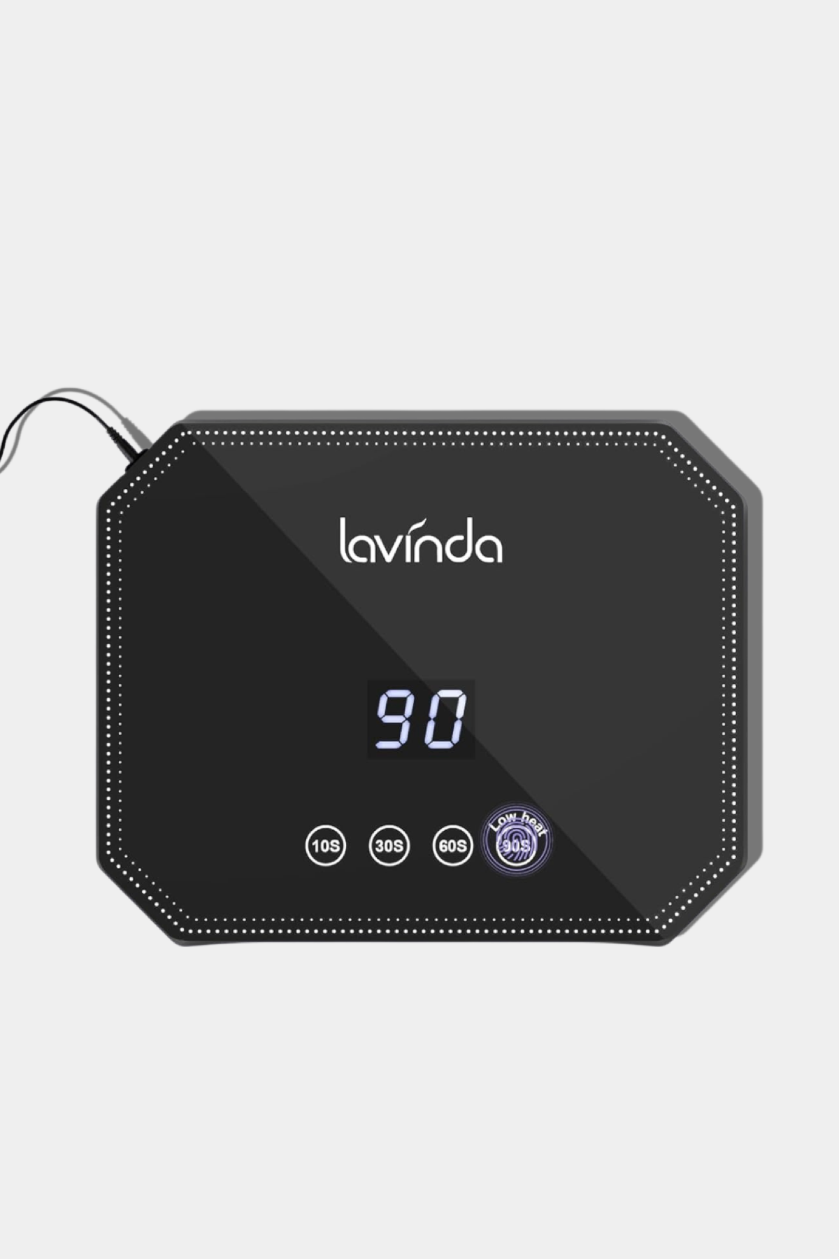 Lumina Nail Lamp - Black - Plug-in UV/LED