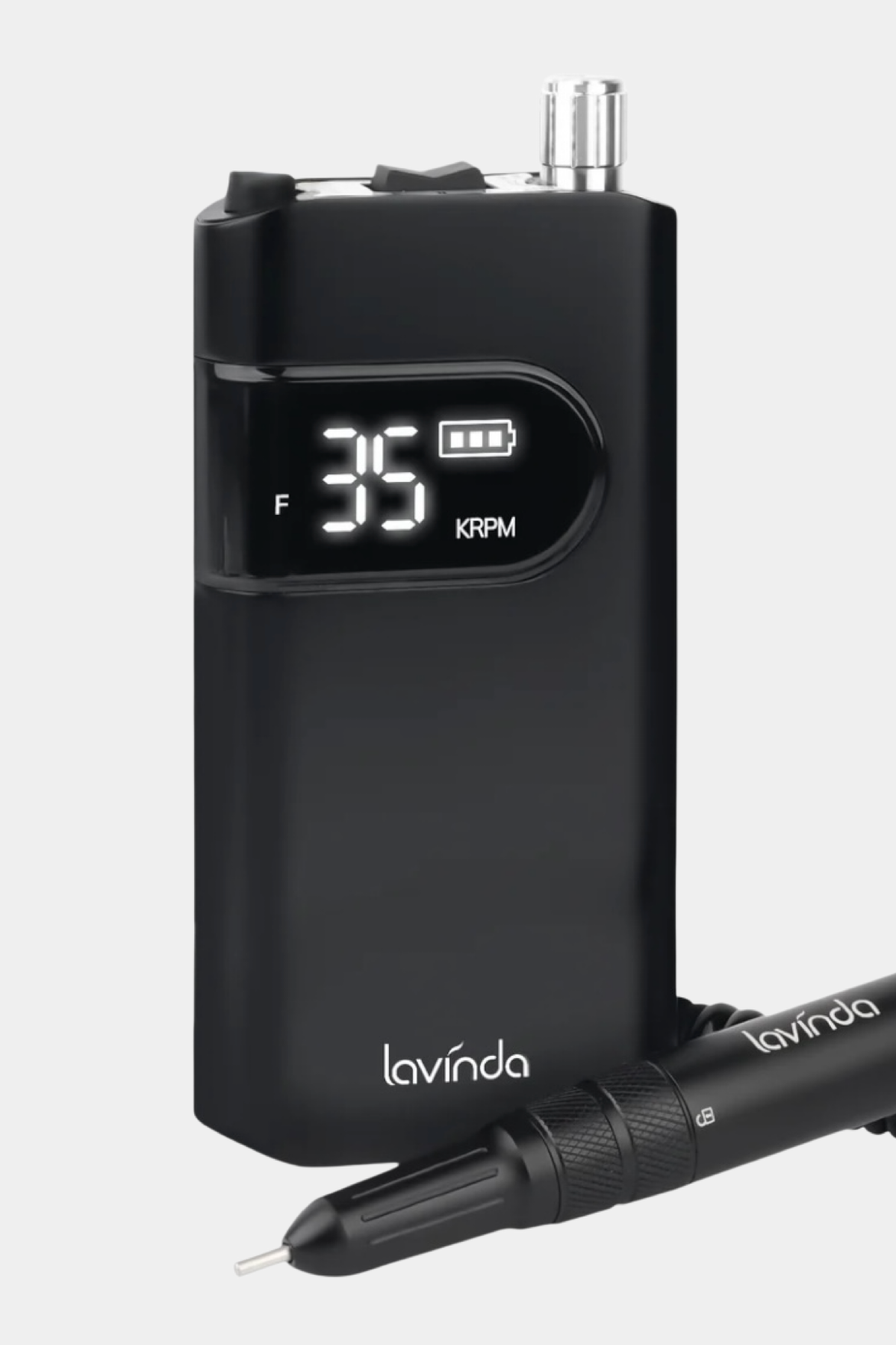 Crown Nail Lamp & Wand Nail Drill Bundle – Black Diamond