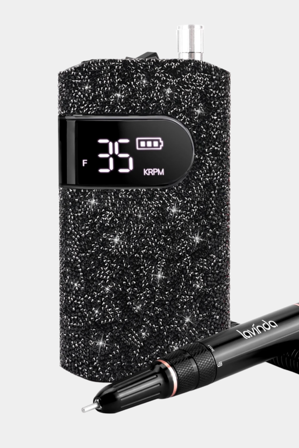 Wand Nail Drill - Black Diamond - 35,000 RPM Rechargeable