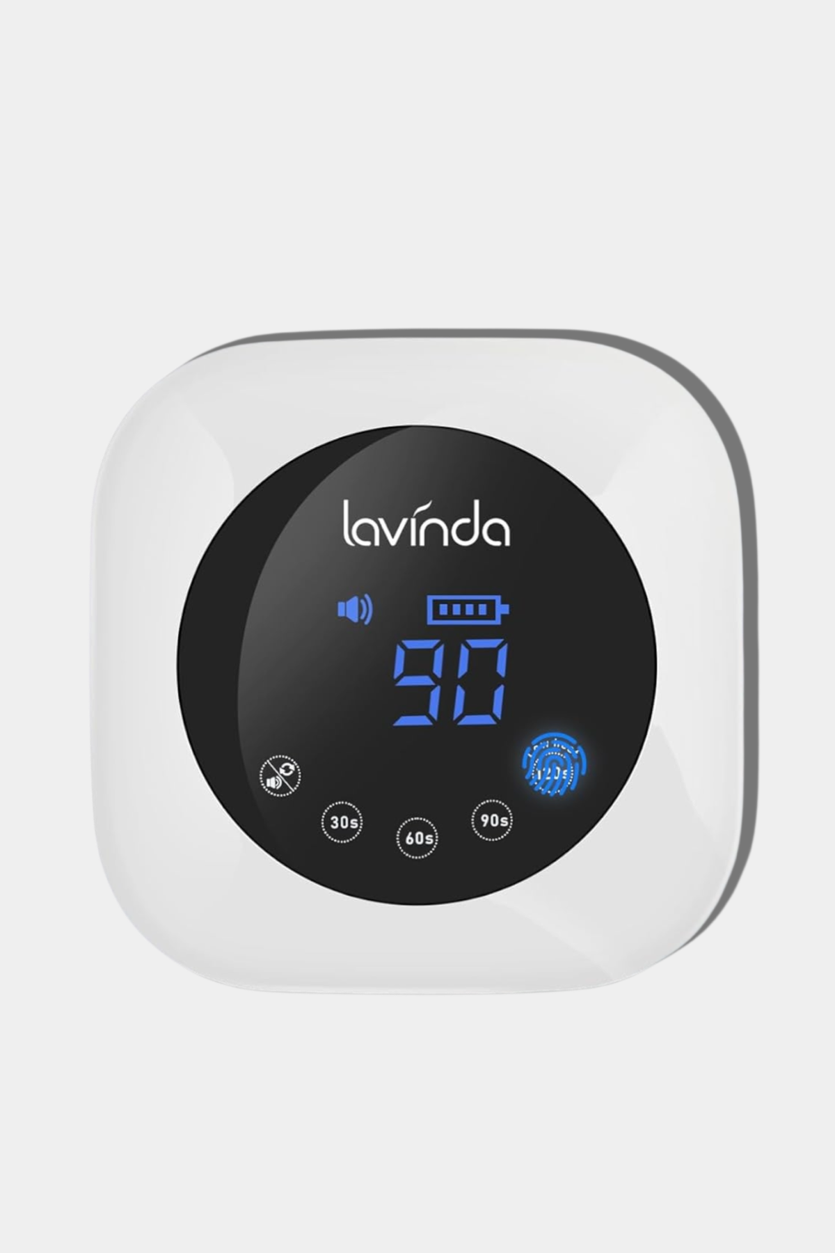 Crown Nail Lamp - White - 54W Rechargeable UV/LED