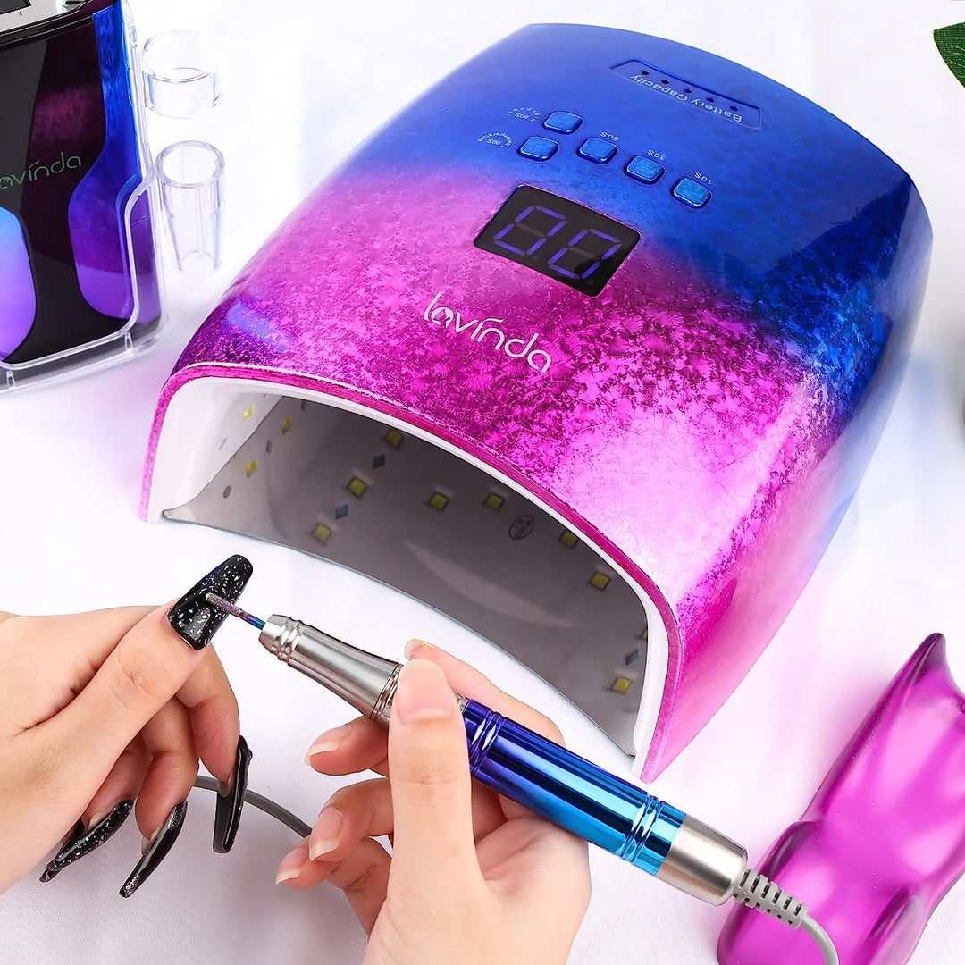 S1-48W Rechargeable UV/LED Nail Lamp